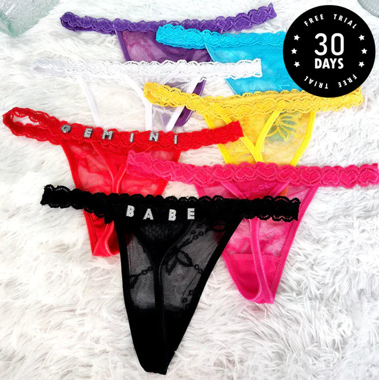 NOIR™ Custom Thong Panties